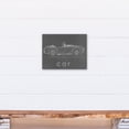 thumbnail image 4 of Creative Products Retro Car Gray 11x14 Canvas Wall Art, 4 of 5