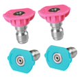 thumbnail image 3 of Lots 2 1/4 inch 2.5 GPM Soap & Rinse Nozzle Tips 2pcs SOAP Mode Pink Nozzles, 3 of 9