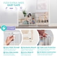 thumbnail image 6 of Regalo 76 Inch Super Wide Baby Gate, 3-Panel Baby Safety Gate, Configurable, Age Group 6 to 24 Months, 6 of 14