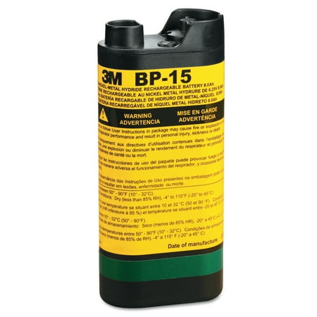 3M Personal Safety Division Breathe Easy Belt-Mounted PAPR Accessories Battery Pack, For Breathe Easy PAPR