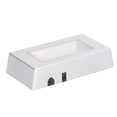 thumbnail image 2 of LED Display Base Multi Mode Lighting Silver Rectangular LED Light Display Base with USB Cable for Jewelry Crystals, 2 of 14