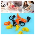 thumbnail image 2 of 12 piezas de hilo de coser, cortador de anillo, herramienta de corte de dedo, dedal de plástico adecuado para hilo de pescar, 2 of 5