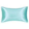 thumbnail image 4 of 1PCS Soft Silk Blend Pillowcase Cover with Hidden Zipper Breathable Pillow Case for Hair and Skin, 20x30inch / 51x76cm Travel Sleeper Pillows Cases, 4 of 6