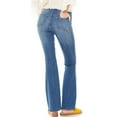 thumbnail image 4 of Insane Gene Womens Juniors Stretchy Bell Bottom Denim Jegging Pants (Medium Denim, M), 4 of 4