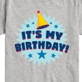 thumbnail image 3 of Instant Message - It's My Birthday Short Sleeve Graphic T-Shirt, 3 of 6