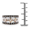 thumbnail image 3 of 0.52 Carat Genuine Champagne Diamond .925 Sterling Silver Ring QJ Model, 3 of 4