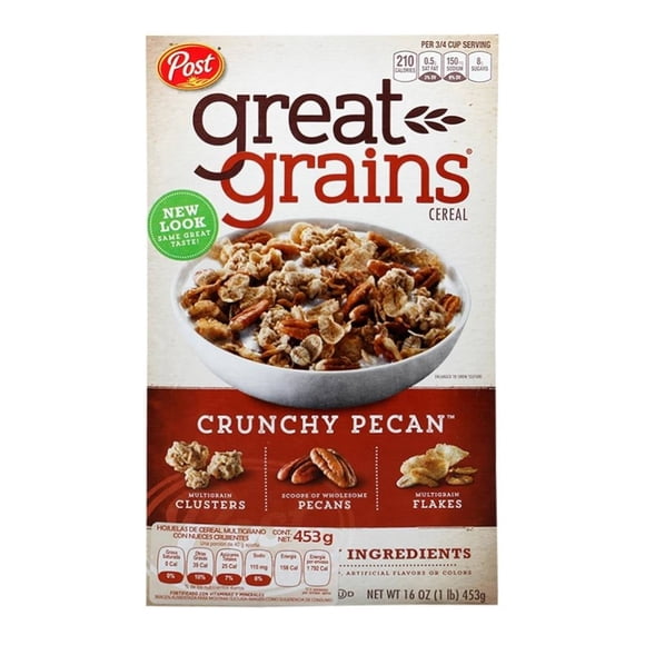 Cereal Post Great Grains multigrano con nueces crujientes 453 g