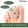 thumbnail image 5 of 6-pack Of Hammer Toe Straighteners For Straightening Hammer Toes, Broken Toes, Crooked Toes And Overlapping Toes A, 5 of 5