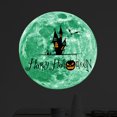 thumbnail image 2 of Halloween Wall Sticker PVC Pumpkin Castle Bat Luminous Moon Sticker Wall Decor, 2 of 10