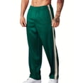 thumbnail image 3 of Men's Baggy Sweatpants Straight Leg Open Bottom Joggers Casual Lightweight Athletic Pants with Pockets, 3XL, 3 of 6