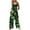 AJ-Green, variant on QATAINLAV St Patricks Day Outfits for Women 2025 Cute Shamrock Irish Overalls Summer Loose Sleeveless Jumpsuit Linen Holiday Rompers Green S Back to College Sales