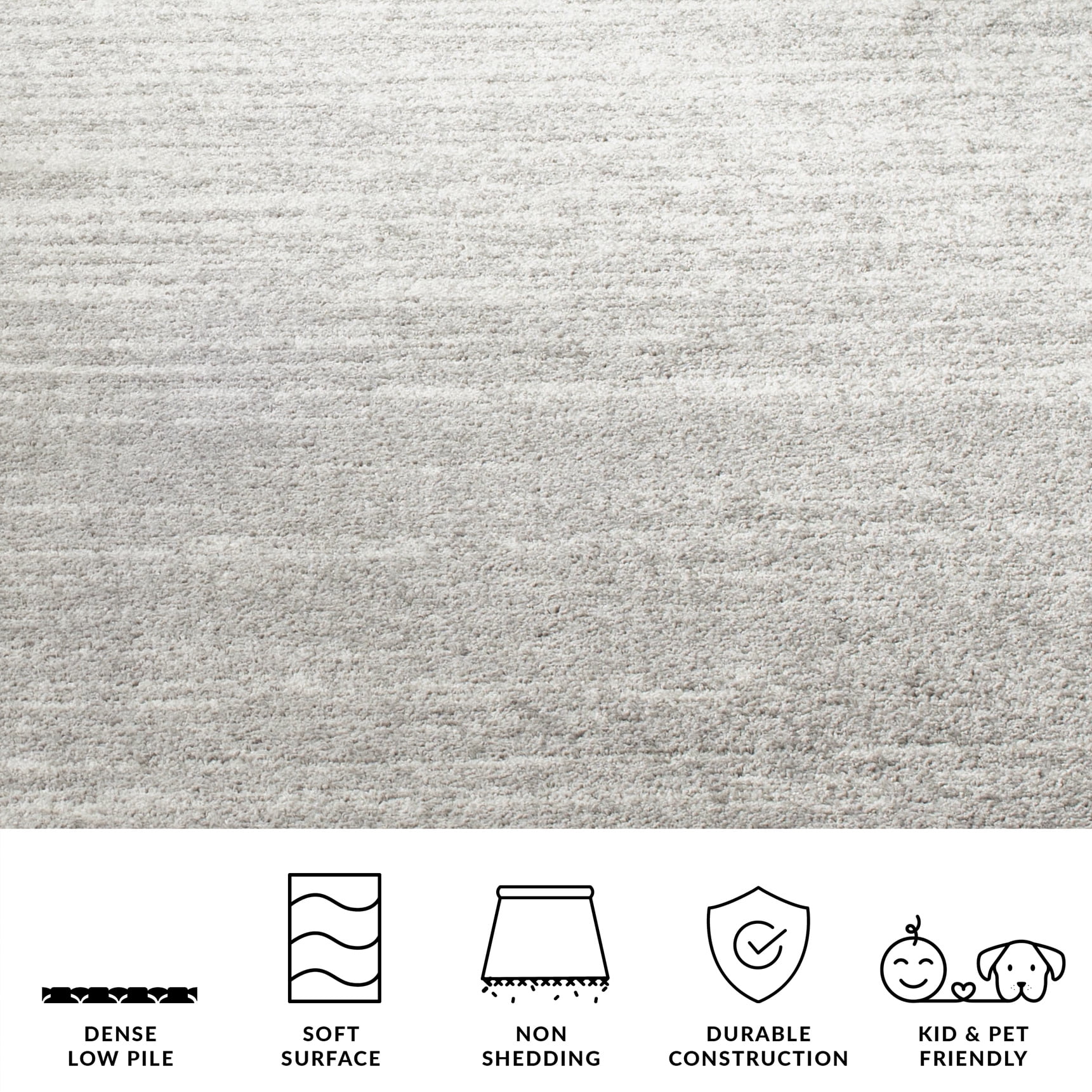 Safavieh Adirondack Esmond Striped Area Rug, Light Gray/Gray, 12' x 15'
