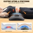 thumbnail image 3 of Almohada de apoyo lumbar FunBy 3 en 1 con calor, vibración y tracción, 3 of 7