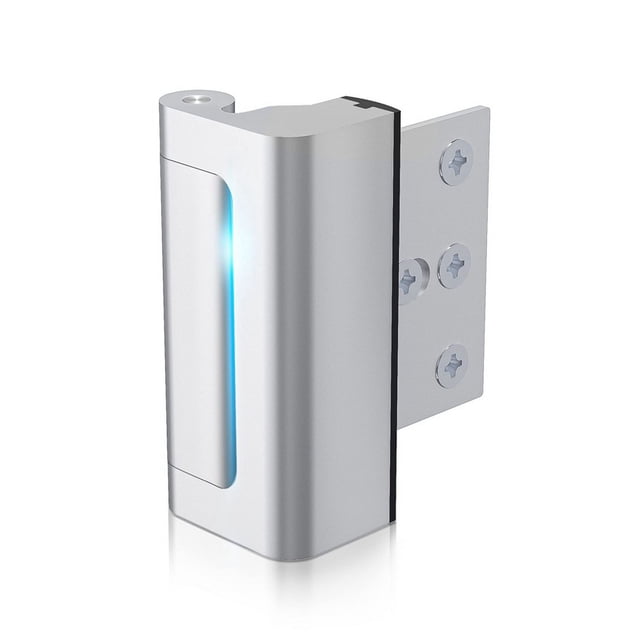 Cerradura de Refuerzo de Puerta de 1 Paquete, Cerradura de Refuerzo de Puerta U de AleacióN Aluminio Cerradura Puerta de Seguridad de 3 Pulgadas de Puerta una Prueba de Hogar