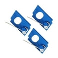 thumbnail image 2 of Wosthever Accesorios para de flecha, aleación resistente, fácil instalación, posición de aguja de acero ajustable, 3 piezas tiro y tiro con spg azul magnético, 2 of 6