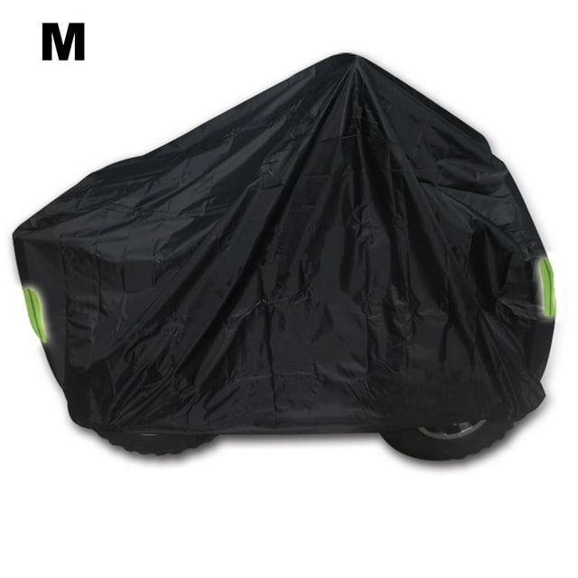 Housse Universelle Robuste ATV ATC 190T Imperméable, Résistante à la Pluie, à l'Eau, à la Poussière, Résistante aux UV, Résistante aux Déchirures, pour Voiture de Plage et Extérieur, avec Bandes Réfléchissantes pour la Nuit