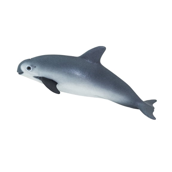 Safari Ltd. Vaquita Porpoise Figurine - Realistic 3.75" Plastic Model Figure - Educational Sea Life Toy for Boys, Girls & Kids Ages 3 