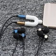 thumbnail image 3 of Fairnull U3 Audio Converter Practical Fast Transmission Metal 1 Male to 2 Female 3.5mm Jack Splitter for Earphone, 3 of 11