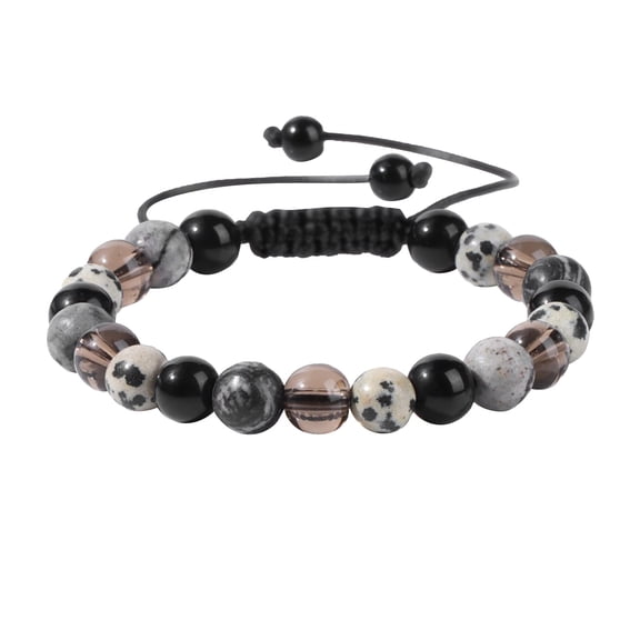 SUSHANG Bracelet Natural Stone Beads Woven Bracelet Charm Wrist Bangle Girls Accessories Holiday Gifts