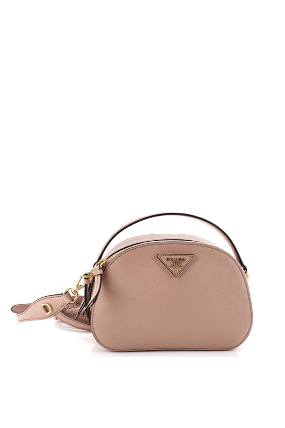 Pre-Owned Odette Top Handle Bag Saffiano Leather Small By Rebag