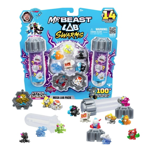 Microbestias coleccionables MRBEAST LAB Swarms Serie 3