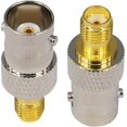 SMA Female Jack to BNC Female Jack RF Coaxial Adapter Connector