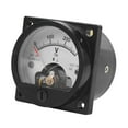 thumbnail image 6 of 3X AC 0-300V Round Analog Dial Panel Meter Voltmeter Gauge Black, 6 of 8