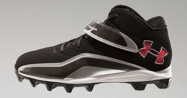 size 7 under armour football cleats