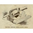 thumbnail image 2 of Inventions 14x12 White Modern Wood Framed Museum Art Print Titled - Braytons Improved Breech-loading Cannon, 2 of 4