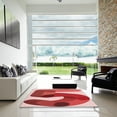thumbnail image 7 of Ahgly Company Machine Washable Indoor Rectangle Transitional Light Coral Pink Area Rugs, 3' x 5', 7 of 7