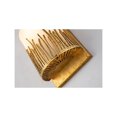 thumbnail image 4 of Lucas McKearn Sawgrass 1-light Metal Bath Vanity Light in Gold Leaf, 4 of 5