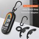 thumbnail image 1 of Adaptador De Pulsera Conectores de correa de reloj de metal para Xiaomi Mi Band 8 (2PCS Negro con mosquetón), 1 of 7