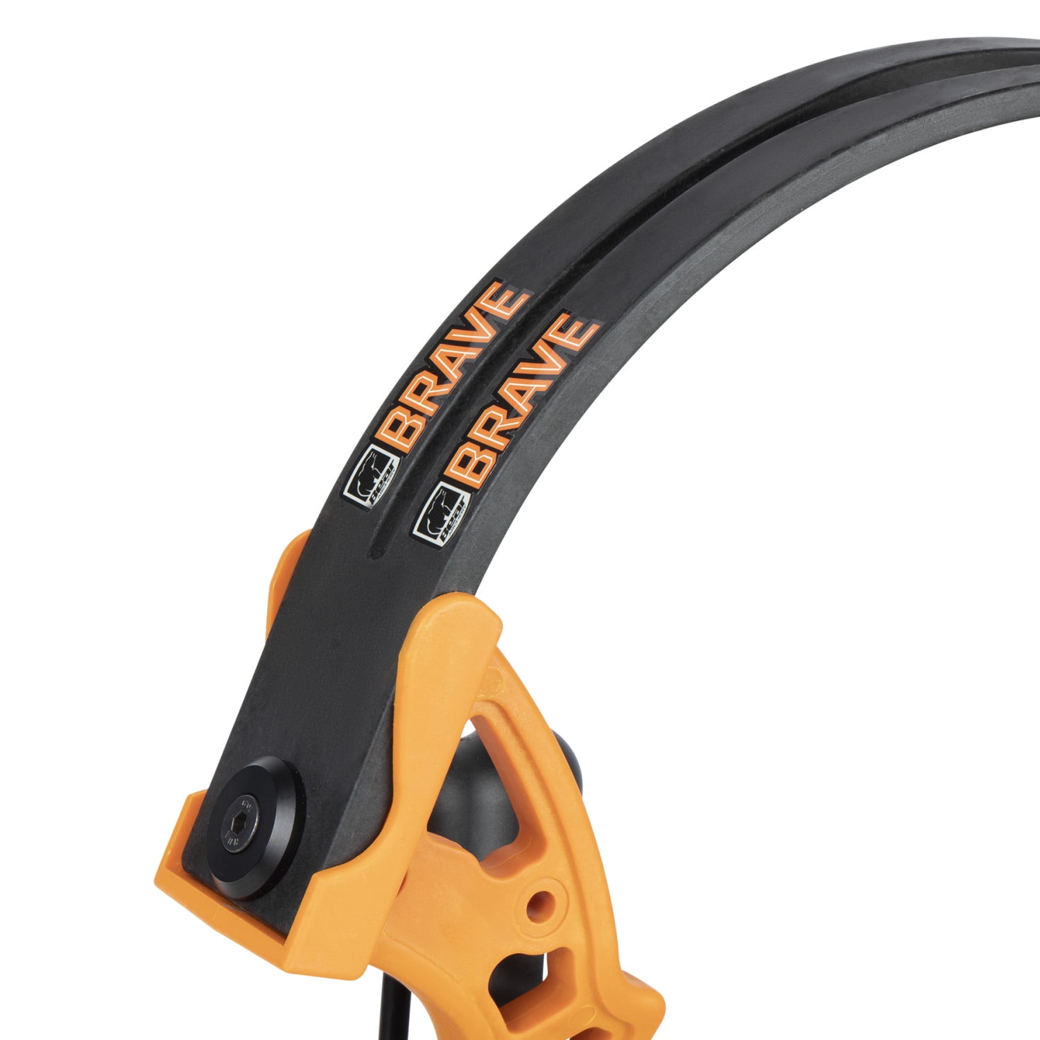 Bear Archery Brave Youth Bow for Ages 8+, 15-25 lbs, Orange