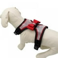 thumbnail image 5 of Dog Harness  Rhinestone Bling Bowknot Harness Adjustable Reflective Collar Vest for Pet Dogs Puppy, 5 of 5