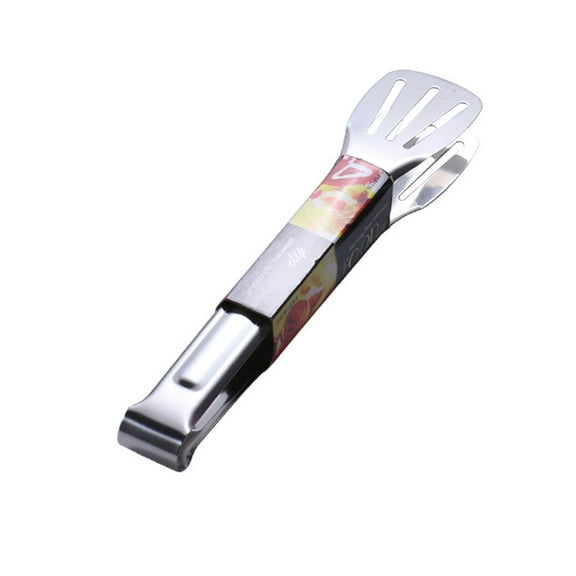 MOQIN Kitchen Tongs for Cooking, Stainless Steel Food Serving Tongs, Work as Salad tongs, Serving Utensils, Toaster Tongs, 9-inch