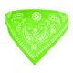 thumbnail image 5 of Bufanda triangular con cuello para mascotas de cuero bandana ajustable, 5 of 8