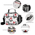 thumbnail image 4 of ALAZA Gnomes with Hat Lunch Box Insulated Cooler Bag Reusable Tote Bags Shoulder Strap, 4 of 7