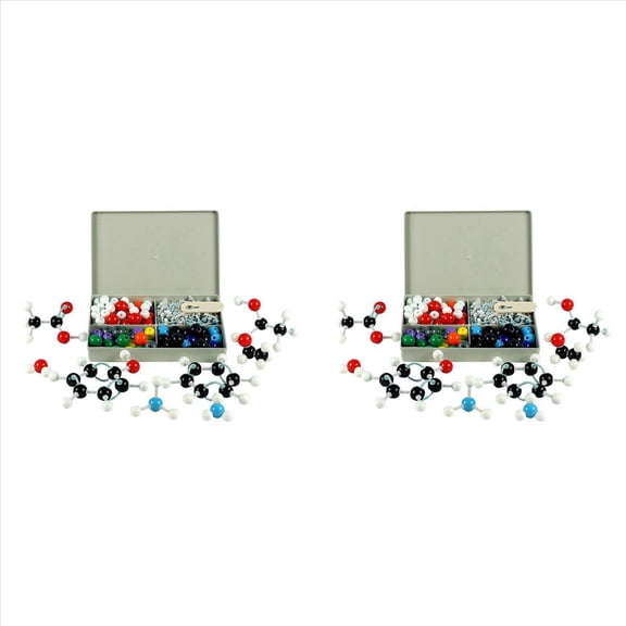 480 Pcs Molecular Model Kit Organic Chemistry Electron Orbital Aid Tool for Lesson