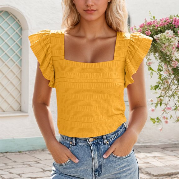 MAIHAN Womens Tshirts Cotton Loose Fit Half Sleeve Summer Tees Crew Neck Basic Tops Loose Fit Cute Basic Casual Tee for Spring Summer Everyday Wear