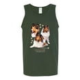 thumbnail image 2 of If It's Not a Collie It's Just a Dog Gift | Mens Dog Lover Graphic Tank Top, Forest Green, Medium, 2 of 4