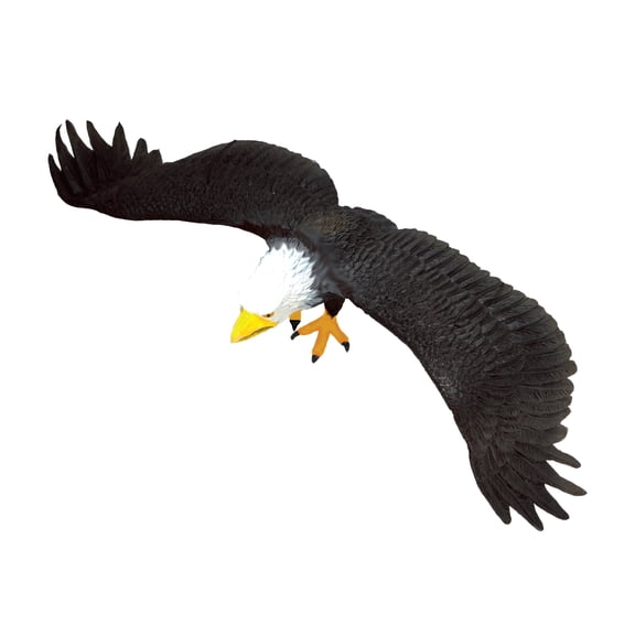 Rep Pals - Eagle by Deluxebase. Stretchy Squishy Animal Figure, Soft Flexible Squeeze Toy, Sensory Fidget Toy & Fun Gift for Kids.