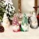 thumbnail image 3 of Adornos de gnomos colgantes para árbol de Navidad, Juego de 4 gnomos de felpa hechos a mano suecos, decoraciones para el hogar de elfo de Papá Noel, decoración navideña, 3 of 5