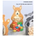 thumbnail image 4 of PVCS 10 Pack Cartoon Animal Food Creative Card Baking Packaging Bags, 4 of 8