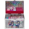 Townley Girl DIY Studio Train Case Makeup Beauty Glam Set for Girls