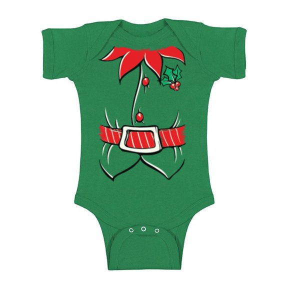 Awkward Styles Xmas Baby Outfit Bodysuit Adorable Christmas Elf Suit Romper