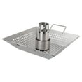 thumbnail image 4 of Beer Can Chicken Pan, Beer Can Chicken Roaster Stand Multifunctional Heat  Stainless Steel Delicious Food Grade  For Smoker, 4 of 8
