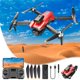 thumbnail image 2 of Dron Zeceouar con cámara, motor sin escobillas, 3 cámaras, ajuste eléctrico, resistencia al viento, modo sin cabeza, control por gestos, FPV, para adultos, RC, para principiantes,, 2 of 8