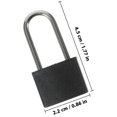 thumbnail image 2 of CIMAXIC 6Jgo Candados Metálicos Pequeños Con Llave Perfectos Para Puertas Cofres Y Uso En Oficina, 2 of 8