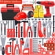 thumbnail image 1 of Juego de caja de herramientas para niños, herramienta de reparación de simulación para bebés, taladro eléctrico, destornillador, juego de reparación, casa de juguete para hombres, 1 of 5