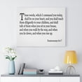 thumbnail image 2 of Scripture Walls Teach Them Diligently Deuteronomy 6:6-7 Wall Art Christian Home Decor Unframed, 2 of 9